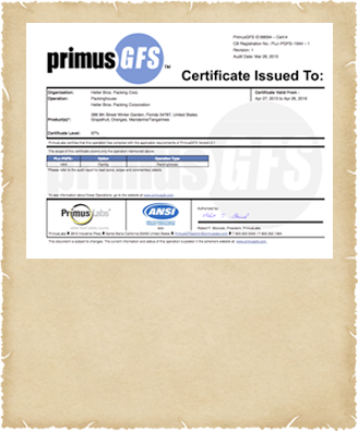 primus-certificate